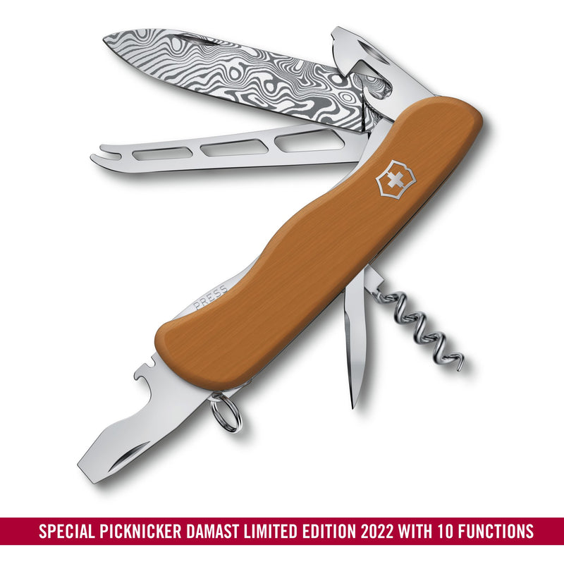 Victorinox Special Picknicker Damast Limited Edition 2022, 111 mm, Swiss Made