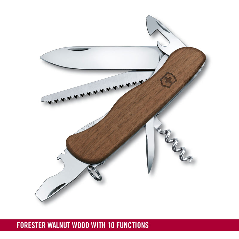 Victorinox Forester, 111mm, Walnut Wood, Swiss Made
