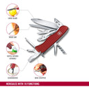 Victorinox Hercules Swiss Army Knife 18 Functions 111 mm Red Swiss Made