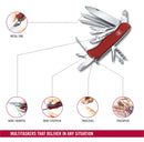 Victorinox Work Champ  Swiss Army Knife 21 Functions 111 mm Red