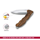Victorinox Hunter Pro Wood, 136mm, Walnut Wood, Swiss Made