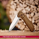 Victorinox Hunter Pro Wood, 136mm, Walnut Wood, Swiss Made