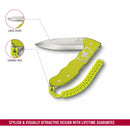Victorinox Alox Limited Edition 2023, Multiutility "Outdoor" Knife 136 mm, Electric Yellow, Swiss Made