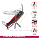 Victorinox Ranger Grip 61 Swiss Army Knife 11 Functions 130 mm Red