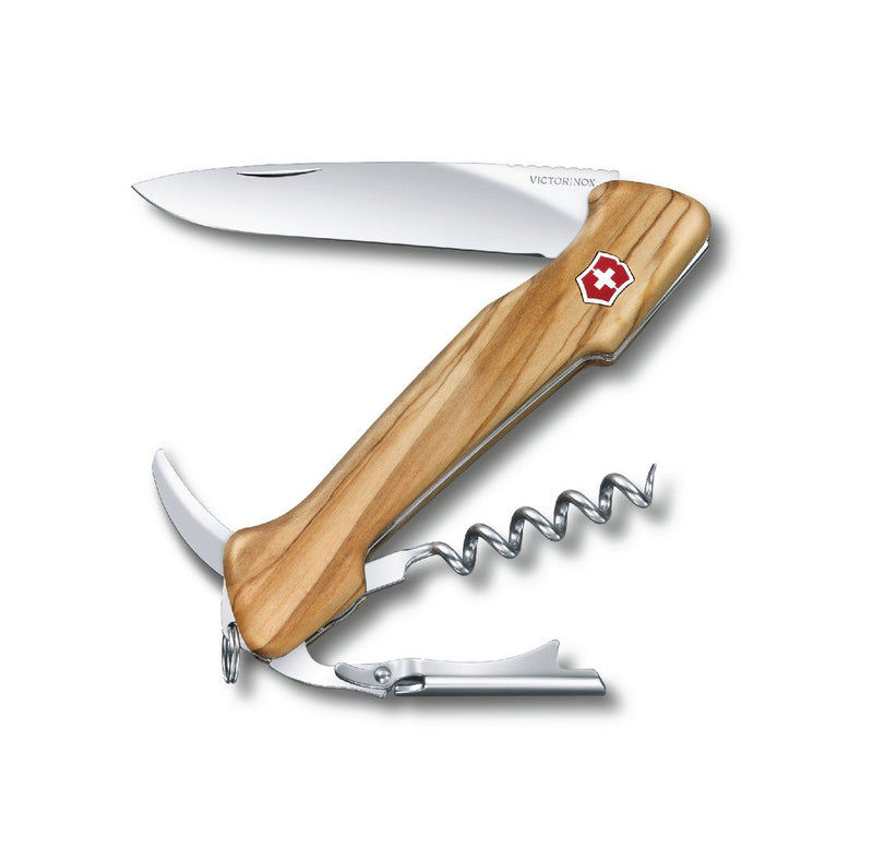 Victorinox Wine Master Swiss Army Knife 6 Functions Olive Wood 130 mm Brown