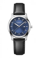 Wenger City Classic Analog Blue 34 MM Dial Women's Watch
