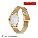 Wenger Swiss Made City Very Lady Analog Green Dial Women's Watch