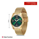 Wenger Swiss Made City Very Lady Analog Green Dial Women's Watch