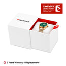 Wenger Swiss Made City Very Lady Analog Green Dial Women's Watch
