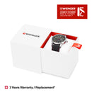 Wenger Swiss Made Attitude Analog Black Dial Men's Watch