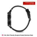 Wenger Swiss Made Attitude Chrono Chronograph Black Dial Men's Watch