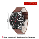 Wenger Swiss Made Attitude Chrono Chronograph Black Dial Men's Watch