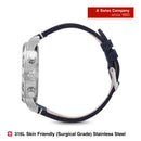 Wenger Swiss Made Attitude Chrono Chronograph Blue Dial Men's Watch