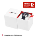 Wenger Swiss Made Attitude Chrono Chronograph Blue Dial Men's Watch