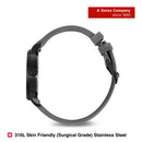 Wenger Swiss Made Avenue Analog Grey Dial Men's Watch