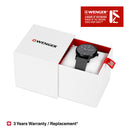 Wenger Swiss Made Avenue Analog Grey Dial Men's Watch