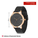 Wenger Swiss Made Urban Metropolitan Chronograph Black Dial Women's Watch