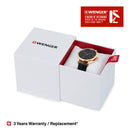 Wenger Swiss Made Urban Metropolitan Chronograph Black Dial Women's Watch