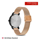 Wenger Swiss Made Urban Metropolitan Chronograph Black Dial Women's Watch