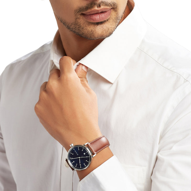 Wenger Swiss Made Urban Classic Analog Blue Dial Men's Watch