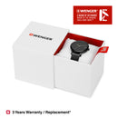 Wenger Swiss Made Urban Metropolitan Donnissima Analog Black Dial Women's Watch