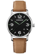 URBAN METROPOLITAN 42 MM Black Dial, Light Brown Leather