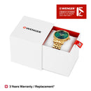 Wenger Swiss Made Urban Classic Analog Green Dial Men's Watch
