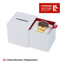 Wenger Swiss Made Urban Classic Analog Brown Dial Men's Watch