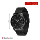 Wenger Swiss Made Urban Classic Analog Black Dial Men's Watch