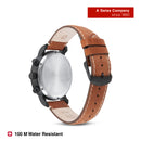 Wenger Swiss Made Urban Classic Chrono Chronograph Black Dial Men's Watch