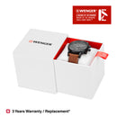 Wenger Swiss Made Urban Classic Chrono Chronograph Black Dial Men's Watch