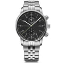 Wenger Swiss Made Urban Classic Chrono Chronograph Black Dial Men's Watch