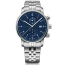 Wenger Swiss Made Urban Classic Chrono Chronograph Blue Dial Men's Watch