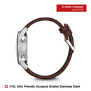 Wenger Swiss Made Urban Classic Chrono Chronograph Blue Dial Men's Watch