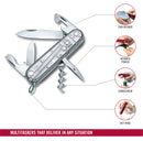 Victorinox Spartan Swiss Army Knife 12 Functions  91 mm Grey