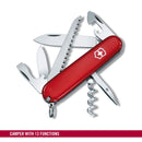 Victorinox Camper Swiss Army Knife 13 Functions 91 mm Red