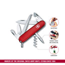 Victorinox Camper Swiss Army Knife 13 Functions 91 mm Red