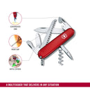 Victorinox Camper Swiss Army Knife 13 Functions 91 mm Red