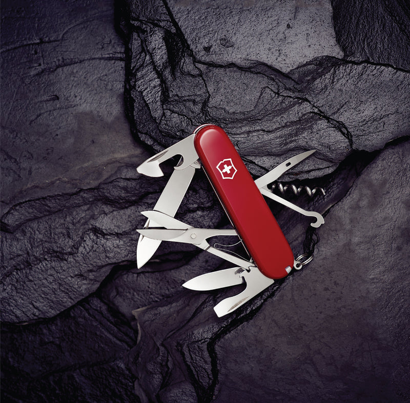 Victorinox Swiss Army Knife - Climber - 14 Functions 91 mm Red