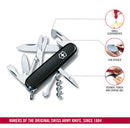 Victorinox Climber Swiss Army Knife 14 Functions 91 mm Black