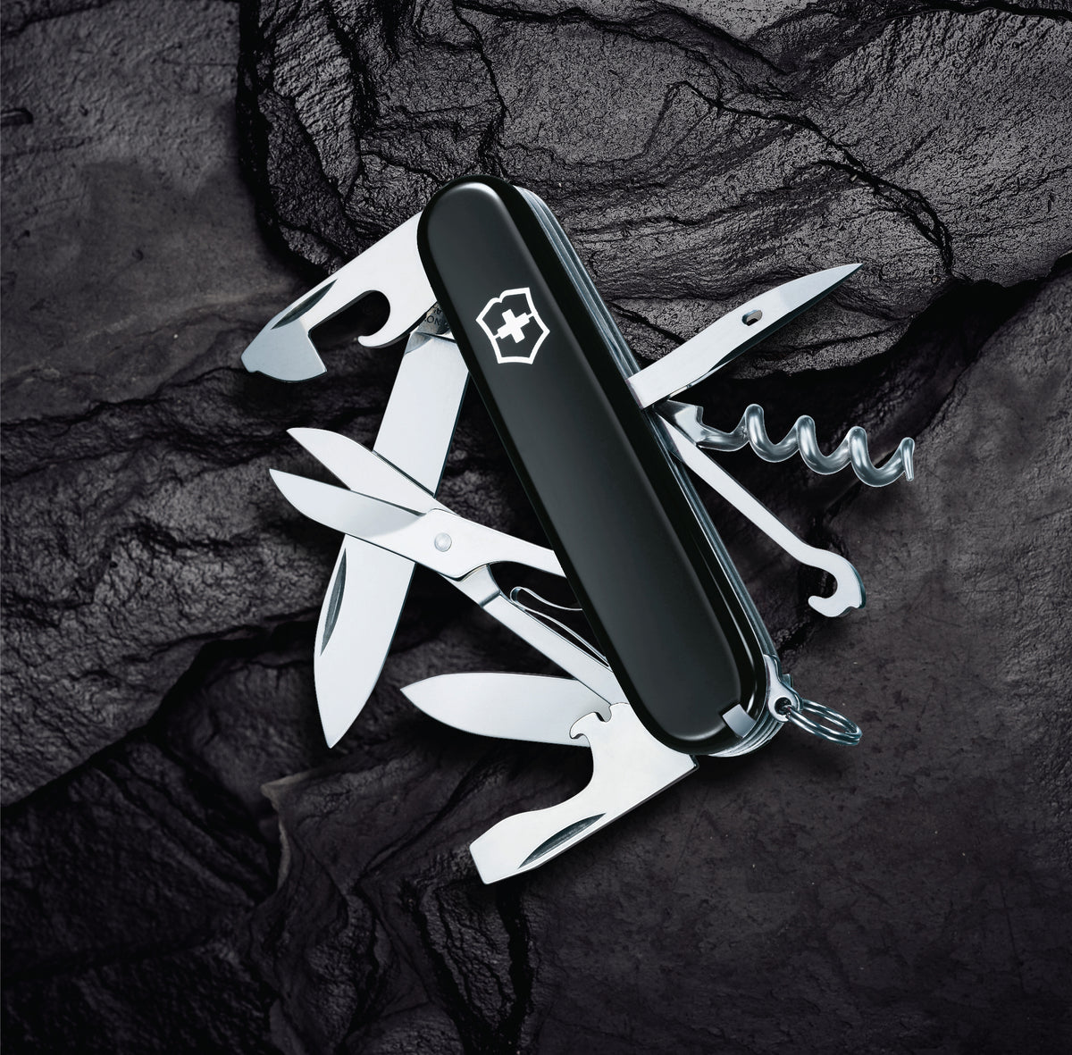 Black victorinox swiss army knife best sale