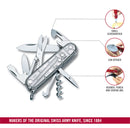 Victorinox Climber Swiss Army Knife 14 Functions 91 mm Grey