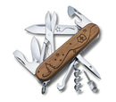 Victorinox Climber Wood, Special Edition 2020 Swiss Army Knife 13 Functions Walnut Wood 91 mm, Brown