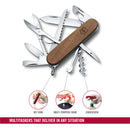 Victorinox Huntsman Swiss Army Knife 13 Functions 91 mm Brown