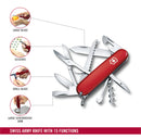 Victorinox Huntsman Swiss Army Knife 15 Functions 91 mm Red