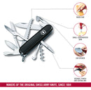 Victorinox Huntsman Swiss Army Knife 15 Functions 91 mm Black