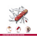 Victorinox Huntsman Year of the Tiger 2022 Limited Edition Swiss Army Knife 16 Functions 91 mm Red