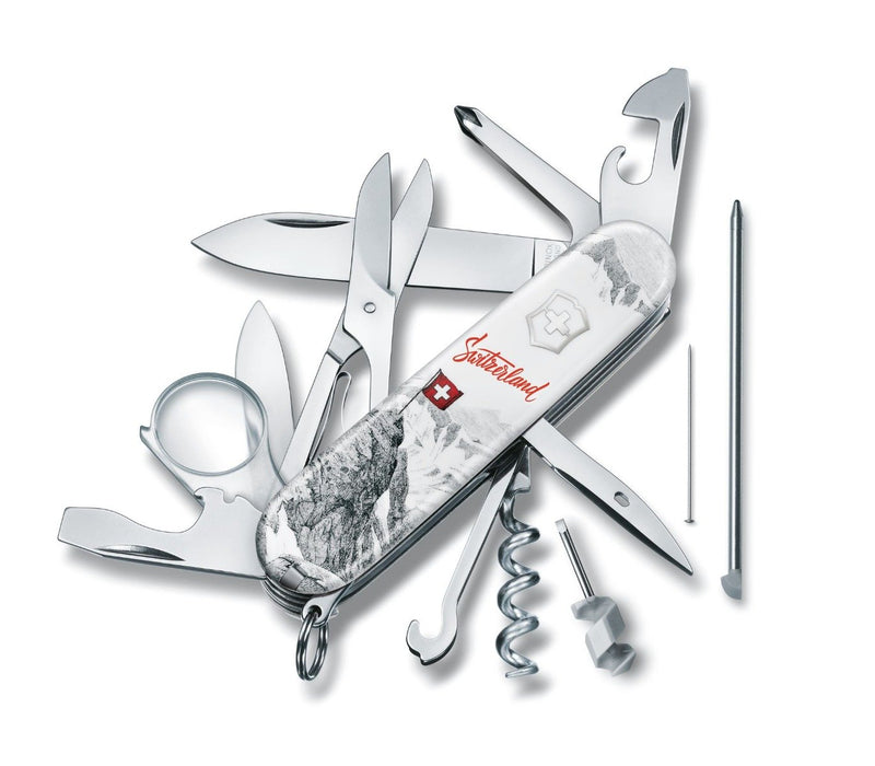 Victorinox Explorer Swiss Spirit 2020 Special Edition Swiss Army Knife 19 Functions 91 mm White