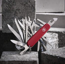 Victorinox Swiss Army Knife - Swiss Champ - 33 Functions, DO-IT-YOURSELF Champion, Multitool and Survival Gadget - Red, 91 mm