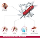 Victorinox Huntsman lite Swiss Army Knife 21 Functions 91 mm Red